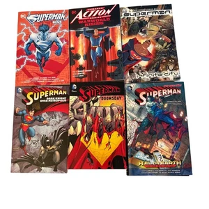 Superman Comic Book Lot Of 6 - Includes Superman Blue Action Comics: Warworld Ri - Picture 1 of 5