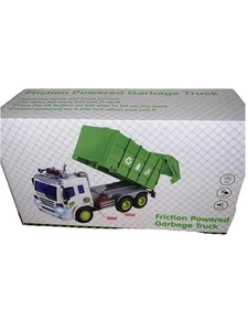 WolVol Friction Powered Garbage Truck with Lights and Sounds NEW! - Picture 1 of 5
