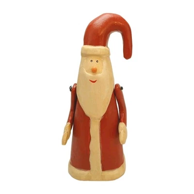 GILDE Decorazione Babbo Natale della GILDA - Babbo Natale in legno - Decorazione natalizia