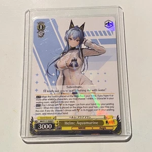 Helm: Aquamarine - Nikke Goddess of Victory - Trading Card - Picture 1 of 1