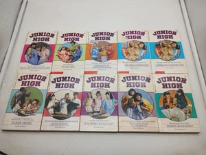 Lot of 10 Junior High 1980s Teen Vintage Paperback Books Kate Kenyon - Imagen 1 de 18