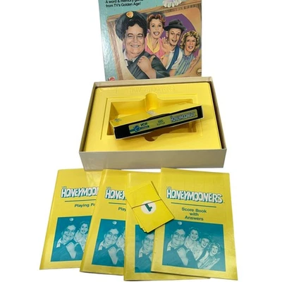 VTG 1986 The Honeymooners VCR Game: #1612 VHS Format with 4 Score Books & Cards - Image 1 of 4