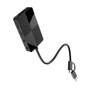 1 PC 8 in 1 USB 3.0 Type C SD Card Hub Adapter SD TF CF XD MS Memory Card Reader - Zdjęcie 1 z 15