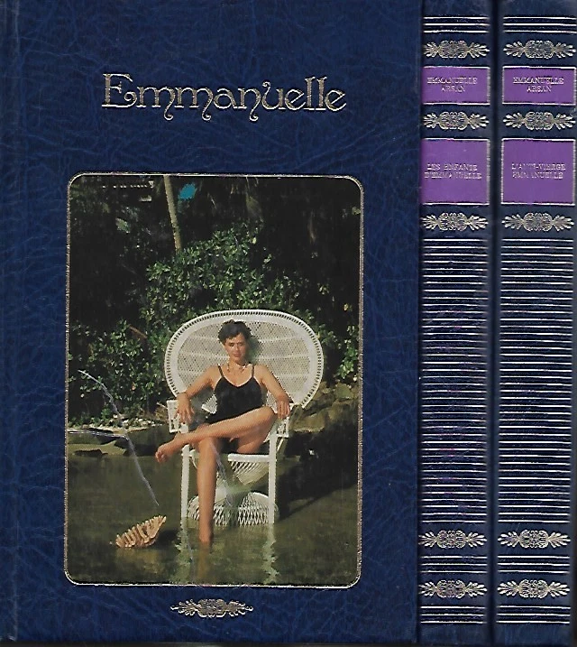 EMMANUELLE intégrale x 3 en belle édition FAMOT-littérature érotique - Photo 1/1