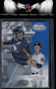 Topps Gold Label #21 Alex Bregman Clase 2 2017 azul #/99 - Imagen 1 de 2