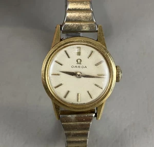 Vintage Omega 18K Gold 17 Jewel Damen Armbanduhr - Bild 1 von 6