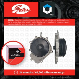 Water Pump fits MERCEDES C180 S204, W204 2.2D 10 to 14 OM651.913 Coolant Gates - Picture 1 of 2