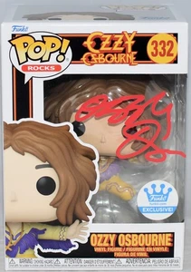 OZZY OSBOURNE SIGNED AUTOGRAPHED #332 FUNKO POP ROCKS FIGURE BECKETT - Picture 1 of 1