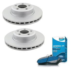 Front Bendix Brake Pads + Rotors 322mm for Ford Falcon BF FG DB1473GCT - Picture 1 of 1