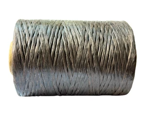 Kulay Coffee Brown Artificial Sinew Waxed Flat Polyester Thread, 300 yards - Picture 1 of 8