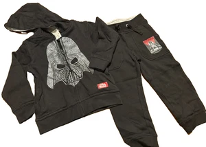 Star Wars Darth Vader Hoodie Hose Set - Kleinkind Größe 2-4 Jahre 2T 3T Neu 2013 Selten - Bild 1 von 12