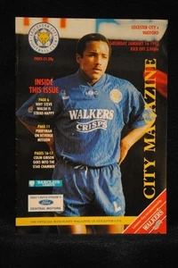 PROGRAMME - D1 - Leicester City FC vs Watford - 16 Jan 1993 - Picture 1 of 1