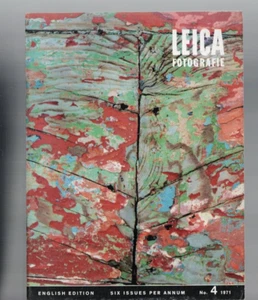 MAGAZINE , LEICA FOTOGRAFIE , ENGLISH EDITION , No.4 , 1971 - Picture 1 of 1