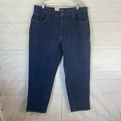 Pantalones de mezclilla Kirkland Signature para hombre calce relajado pierna recta talla 42 azul ACTUAL-40x33 Foto 1 de 4