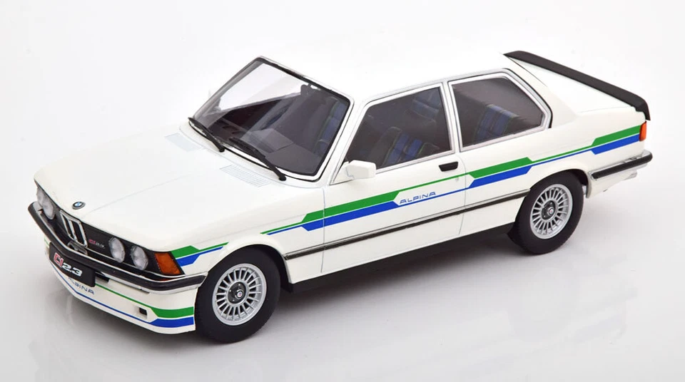 BMW ALPINA C1 2.3 E21 1980 Bianco Blu Verde KKSCALE KKDC181171 1 18 181171