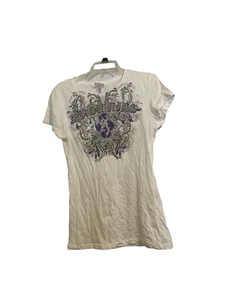 Women's Browning White Graphic Tee Shirt Size XL - Picture 1 of 3
