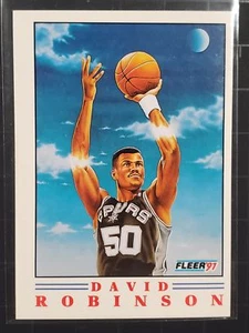 1991-92 Fleer #1 David Robinson Pro-Visions - Picture 1 of 2