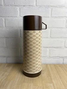 Vintage Thermos ~ Aladdin Brown Hazel - Picture 1 of 12