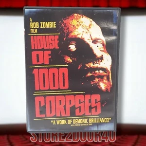 House of 1000 Corpses Rob Zombie DVD 2003 - Picture 1 of 4