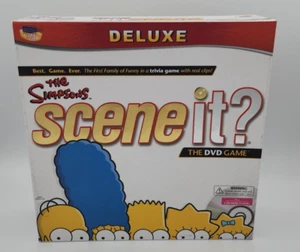 The Simpsons Scene It Deluxe Edition DVD Board Game 2009 COMPLETE - Picture 1 of 10