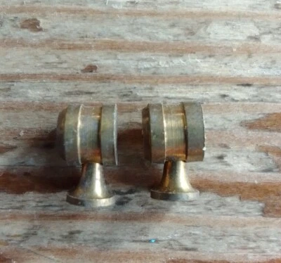 Aeronaut 5666/05 Scheinwerfer Messing 5x8mm Neu Mega Rarität 2Stück - Bild 1 von 2