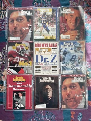 Revistas ilustradas deportivas de la NFL/NBA de los años 90 Foto 1 de 4