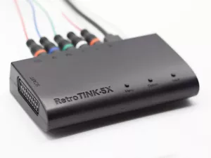 RetroTINK 5X-Pro Analog - Digital HDMI Upscaler (SCART/Component/Composite) *UK* - Picture 1 of 7