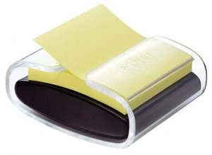 Post-it Z-Notes Spender, schwarz/transparent, bestückt - Bild 1 von 1