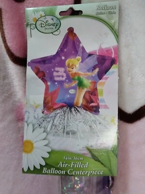 Disney Fairies Tinker Bell Birthday Balloon Centerpiece Party Supplies - Image 1 of 4