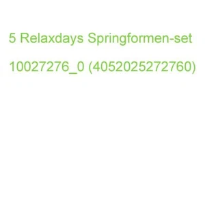 Relaxdays Springformen-set 10027276_0 (4052025272760) - Bild 1 von 2
