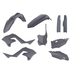 KIT PLÁSTICO KAWASAKI KX 125 KX 250 2003 - 2008 GRIS RESTYLE - Imagen 1 de 7