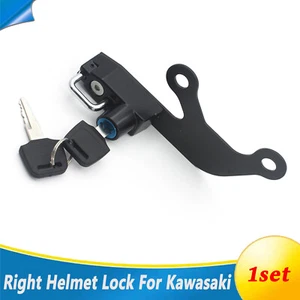 Moto destra Casco Lock Holder W/Keys per KAWASAKI NINJA 650 Z650 2017-2020 - Picture 1 of 8
