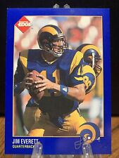 Jim Everett 1992 Collector's Edge #TS3 Los Angeles Rams