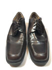 Florsheim Men Burgundy Leather Lace Up Square Toe Oxford Dress Shoes Size 105D