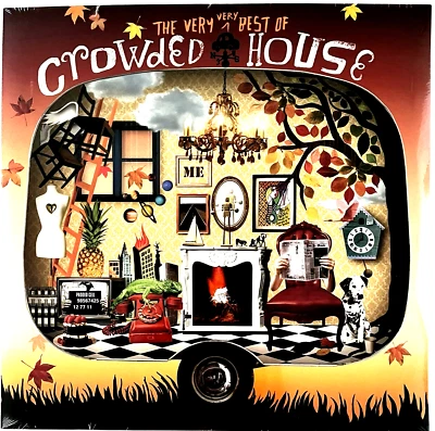 The Very, Very Best Of Crowded House Double LP Vinyl Record Set NEW Ships Today! - Image 1 of 3