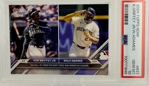 2024 Topps Now K.Griffey Jr./W. Adames #637 Psa Gem Mt 10 Pop 11 - Bild 1 von 2