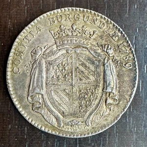 TOKEN - LOUIS XVI 1774-1792 - STAATEN VON BURGUND 1789 - Bild 1 von 2