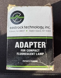 13 Watt Compact Flourescent Adapter - CFL - For Standard 120v Bulb Socket - Picture 1 of 8