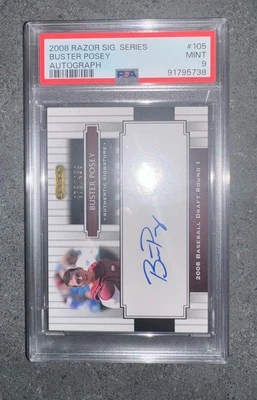 2008 Razor Signature Series Buster Posey - Image 1 of 2