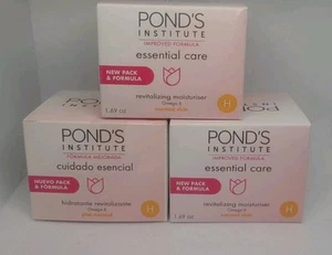 3x50ml Pond's Institute Revitalizing Moisturiser OMEGA 6 Normal Skin Great Price - Picture 1 of 2