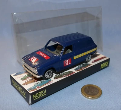 Norev France réf 32 : Peugeot 204 Break "Tolée" "Radio & Télévision" RTL Presse - Photo 1/4