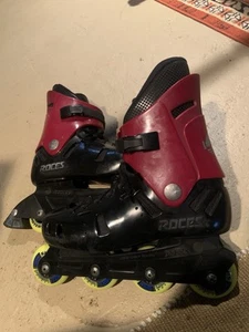 ROCES Size 11 Aggressive Inline Skates LAX Men's VTG 90 Roller Blades See Pics - Picture 1 of 21