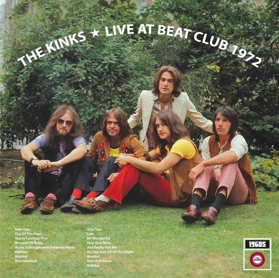 Kinks Live At Beat Club 1972 LP Vinyl NEW - Image 1 of 1