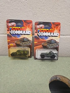 1984 HOT WHEELS ACTION COMMAND ROLL PATROL JEEP CJ & TANK GUNNER - Picture 1 of 6