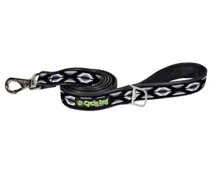 Manta de fogata blanca y negra para perro bicicleta correa de 1" 6' impermeable con abrebotellas - Imagen 1 de 2