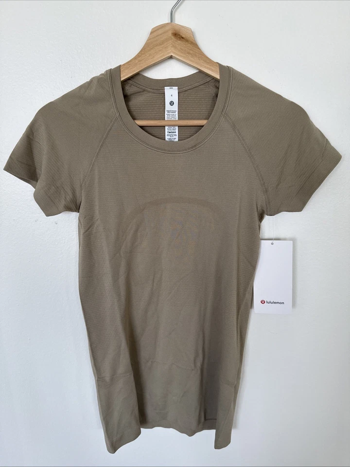 Lululemon Para Mujer Swiftly Tech Manga Corta 2.0 Talla 4, Co SHOK/SHOK Hasta la Cadera Foto 1 de 4