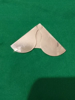 Segnalibro angolare in argento 800. Anni '50 - Immagine 1 di 4