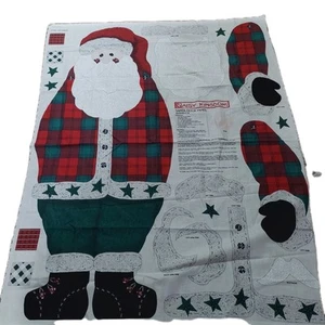 Daisy Kingdom Santa Door Panel 43" Tall Cut and Sew Fabric READ - Picture 1 of 3