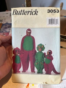 Original Barney/Baby Bop costume Child/Adult Sewing Pattern - Picture 1 of 3