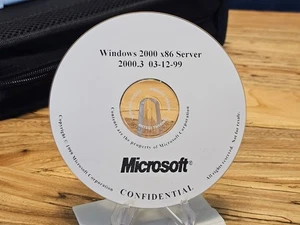 ULTRA RARE: Microsoft Windows 2000 Server x86 2000.3 Beta 3 Release Candidate 1! - Picture 1 of 1